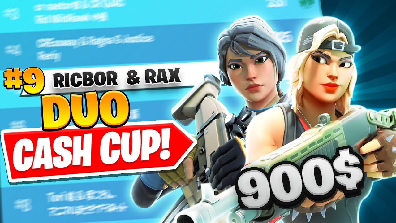 💸 HOW WE PLACED 9TH IN THE DUO CASH CUP FINALS (900$) | Ricborr 💸