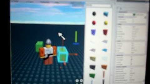 ROBLOX  Tutorial August 2009 - How to make cool bricks