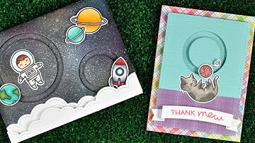 Intro to Slide On Over Circles + 2 cards from start to finish