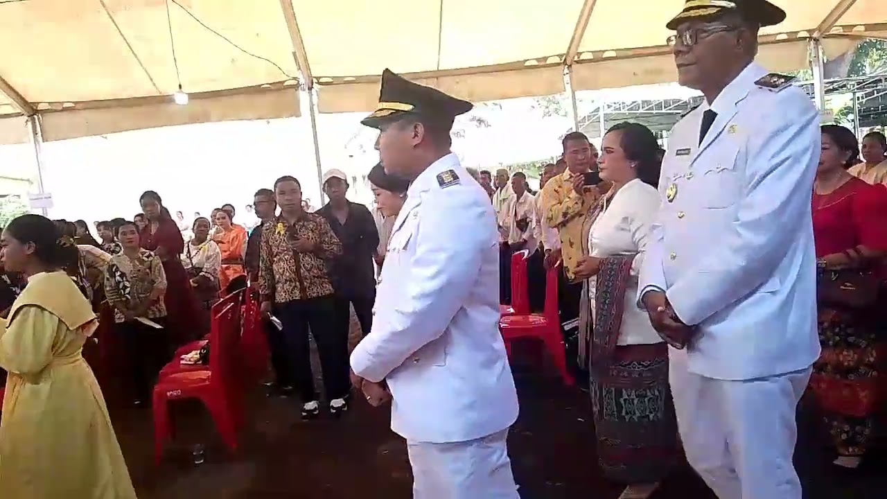 Tarian Misa Syukuran Pelantikan Bupati dan Wakil Bupati Sikka 2025-2030@TiRZLOYMIT.