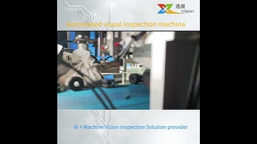 Automated visual inspection machine #machinevision #automaticinspection #aoi #aiqualitycontrol