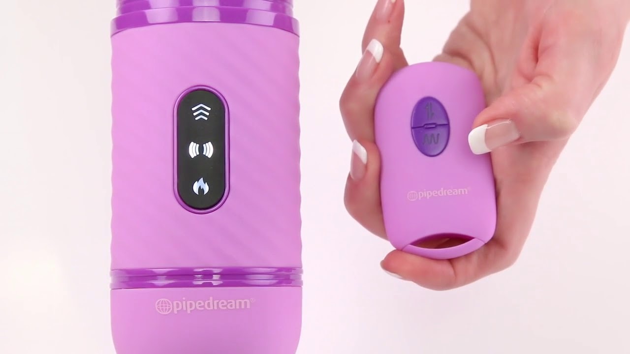 Love Thrust Her Lämpenevä Vibraattori Pumppaustoiminnolla - Pandoras.fi