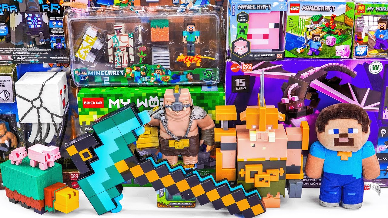 Minecraft Movie Toy Collection Unboxing｜ALL LEGO MINECRAFT｜Minecraft A Well-Crafted Escape Review
