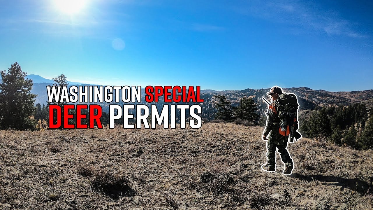 Washington Special Deer Hunt & Permit System Special Permits Edition