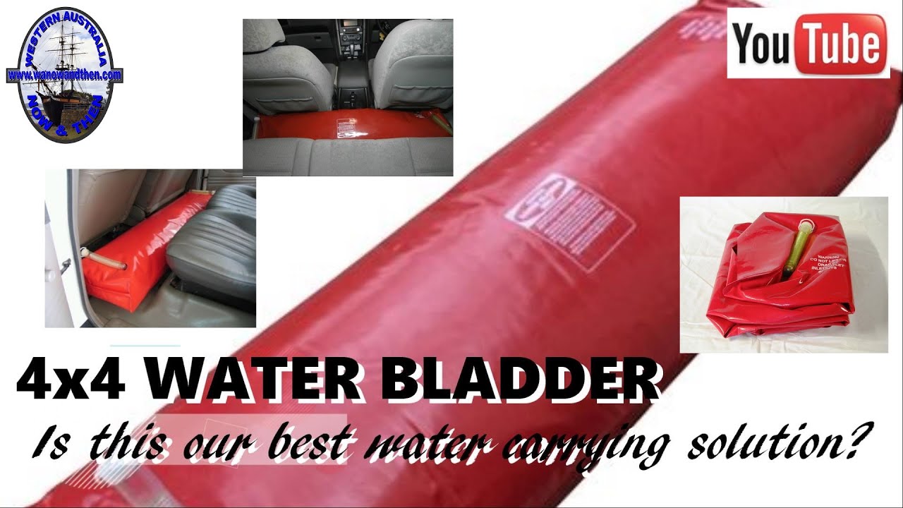 55 Litres Camping Water Bladder Tank for 4x4 Fishing & Boating 15 Gallons 