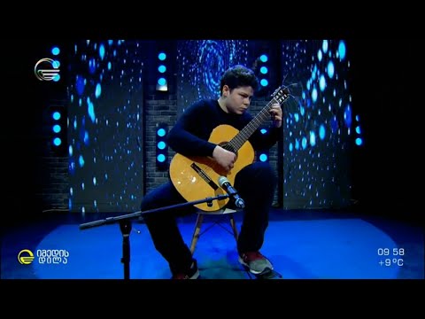 იოჰან სებასტიან ბახის კომპოზიციის Cello  suite no.1 prelude-ის ცოცხალი შესრულება საბა წაქაძის მიერ