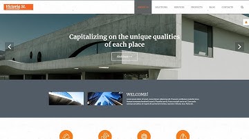 Architecture Design Joomla Template by RockThemes - 55598