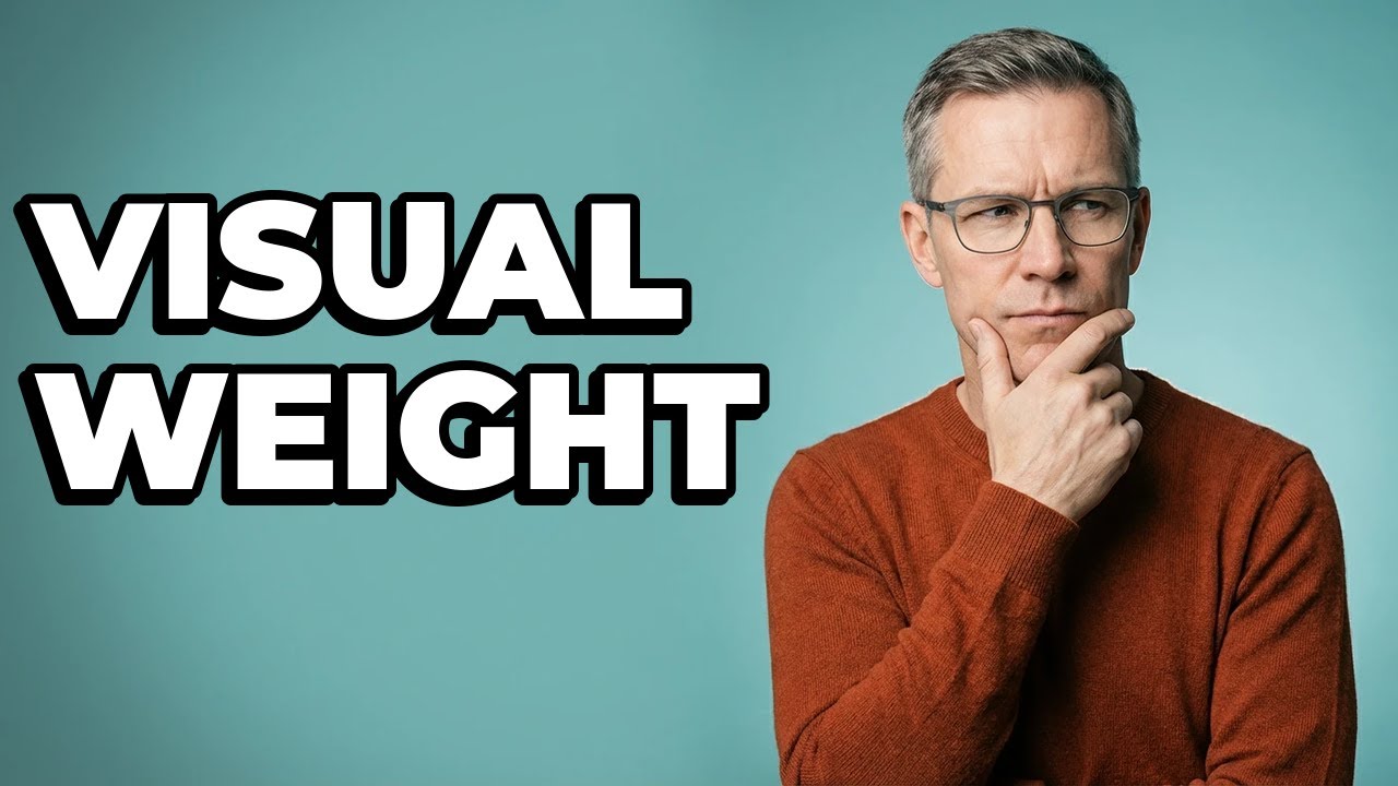 How Does White Space Influence Visual Weight?