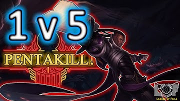 Epic 1v5 Pentakill Montage #13 ( Lucian, Katarina, Renekton, Illao, Vayne) | League of Legends | LoL