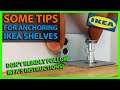 Tips for Anchoring IKEA Shelves To The Wall Tips for Anchoring IKEA Shelves To The Wall