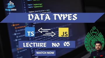 TypeScript Data Types: Identify(String, Number, & Boolean)  #TrilangCodersLearn #CodeMastersTutorial