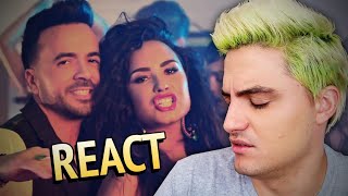 REAGINDO A ÉCHAME LA CULPA - LUIS FONSI E DEMI LOVATO