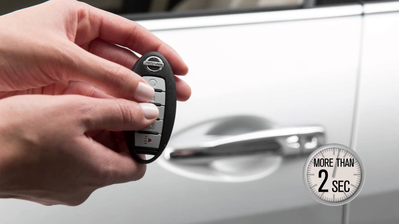 2012 Nissan Murano Nissan Intelligent Key And Locking Functions Youtube