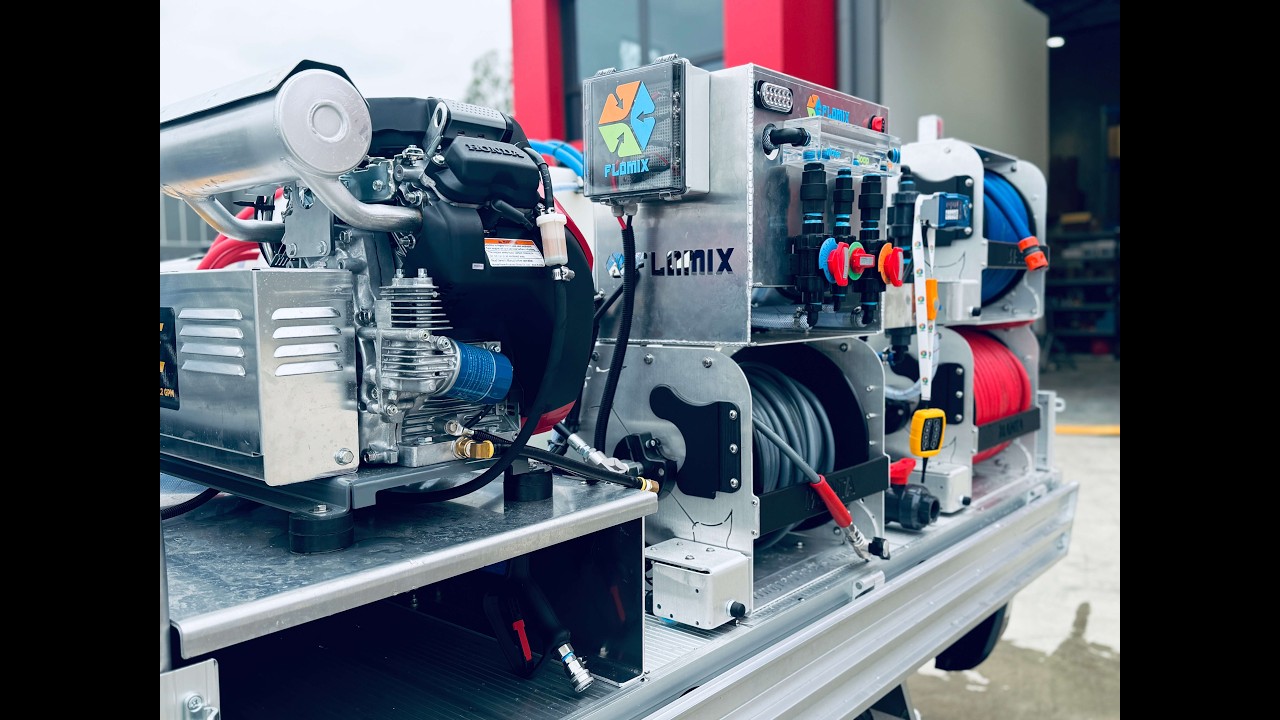 Soft&pressure Washing Setup by Flomix