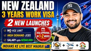 🇳🇿 New Zealand 3-Year Work Visa | Farm & Packing Jobs | 2 New Visa Launches 🇳🇿
