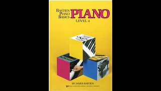 【For students/ピアノ教室用】Bastien Piano Basics Piano level 4 / バスティン ピアノベーシックス ピアノ レベル４