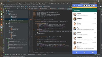 Kotlin - How to make Chat Whatsapp with RecyclerView (Part 1)