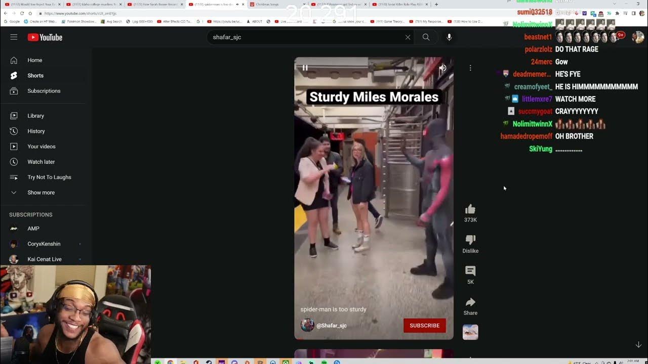 YourRage Reacts to Shafar TikTok Dance shafar_sjc YouTube