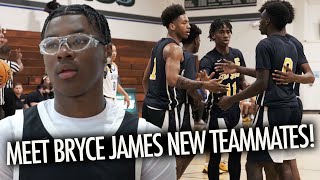 First Look at Bryce James NEW Campbell Hall Team &amp; Former NBA Player Son Goes OFF!