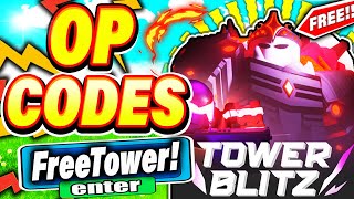 Tower Blitz Codes (December 2023) - Roblox