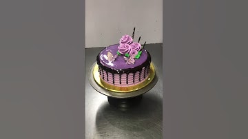 How To Make Beautiful Cream Chocolate Cake Design Happy Birthday Cakes New Cream Cake Design Video