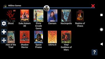 MS DOS classics running in Magic DosBox Emulator on Snapdragon 845 powered Sony Xperia XZ2