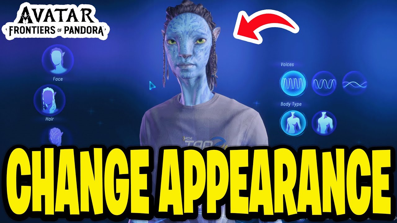 How To Change Appearance In Avatar Frontiers Of Pandora - YouTube