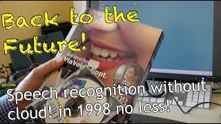 Speech recognition in 1998: IBM ViaVoice, AMD K6-2@550, Windows NT 4