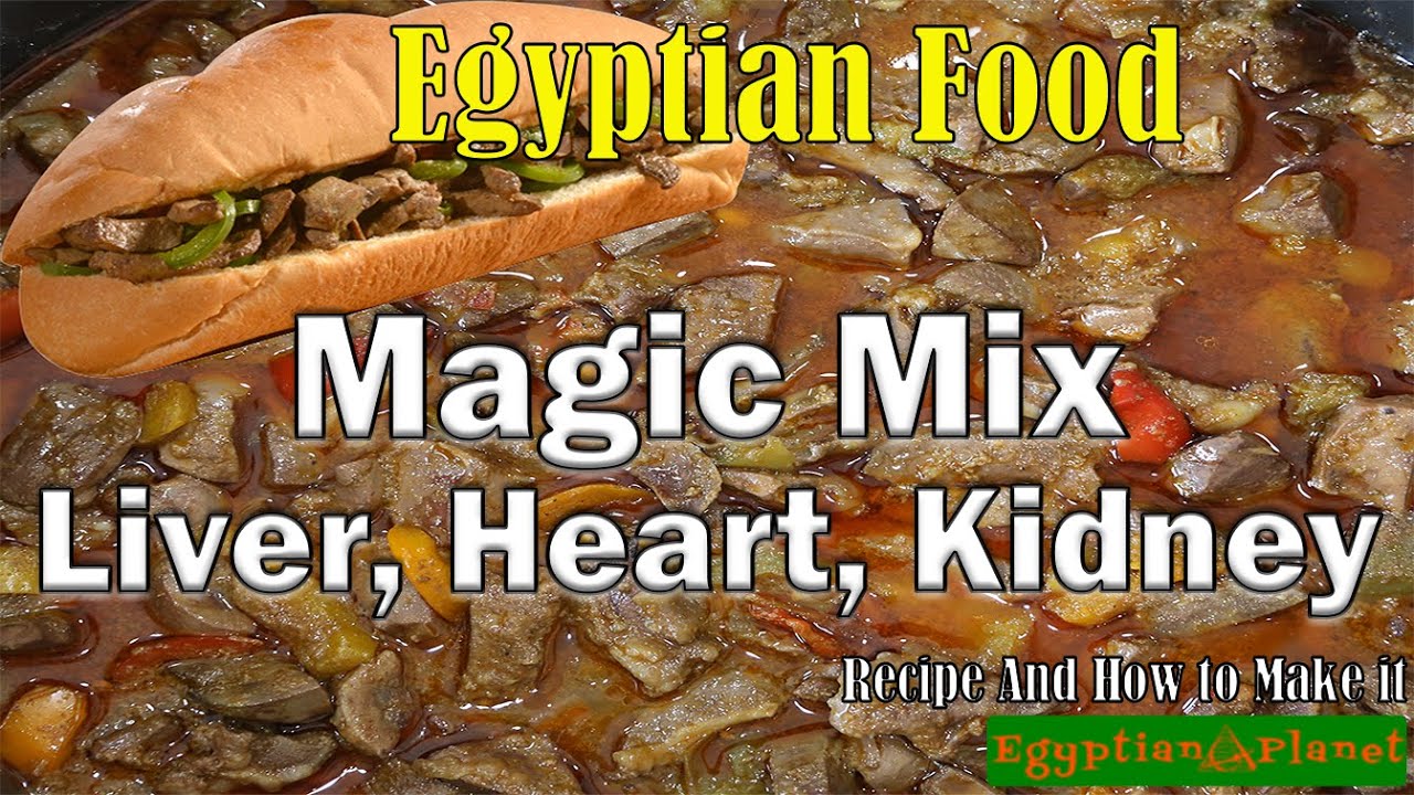 Best DELICIOUS Cooked Dish - Liver, Heart, Kidney Mix. Perfect Recipe