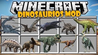 MINECRAFT | DINOSAURIOS MÁS REALISTAS Y PELIGROSOS | MINECRAFT MODS | MINECRAFT VIDEOS screenshot 5