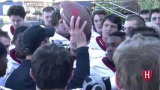 Highlights: Football Defeats Columbia 35-21; Coach Murphy Earns Record-Setting Win