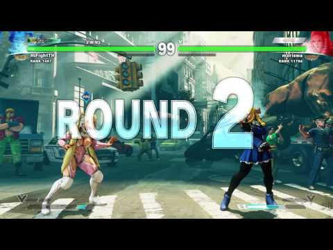 Street Fighter V  - HiFightTH (R.Mika) vs moriswa (Karin)