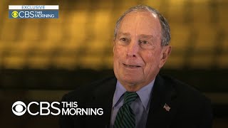 Mike Bloomberg denies "buying" the 2020 Democratic nomination