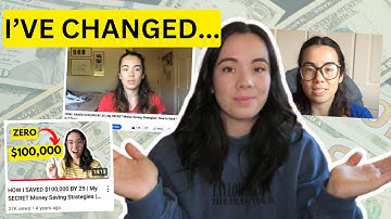REACTING TO MY OLD FINANCIAL ADVICE | how I saved $100,000 by 25 (my secret money saving strategies)
