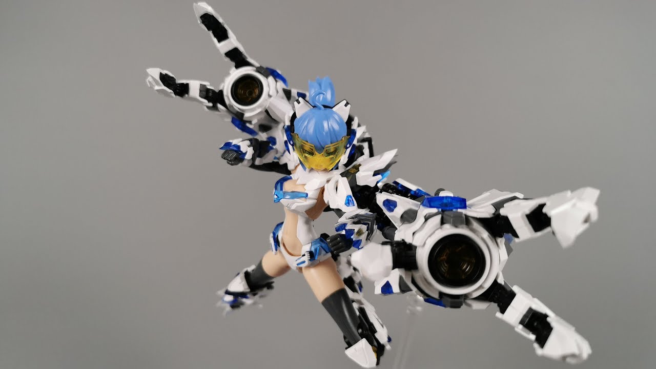 E-Model A.T.K. GIRL 1/12 White tiger - YouTube