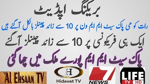 Paksat MM1 Big Update | 8 New Channels Started