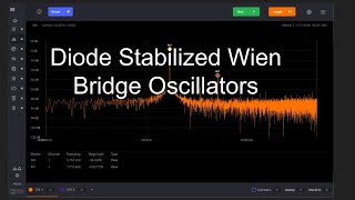 Diode-Stabilized Wien Bridge Oscillator screenshot 2