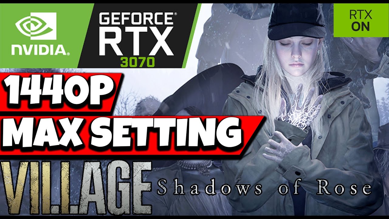 Resident Evil Village: Shadows of Rose - RTX 3070 + i5 10400F 1440p Max Setting RTX ON Gameplay