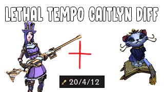 LETHAL TEMPO CAITLYN DIFF // ULTIMATE SPELLBOOK