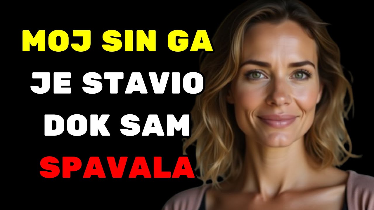 Moj sin mi je dao lijekove da mi pomognu zaspati.