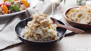 ほくほくポリポリ。 くるみポテトサラダ の作り方