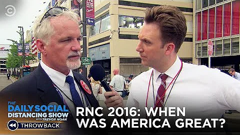 When Was America Great? - 2016 RNC | The Daily Show