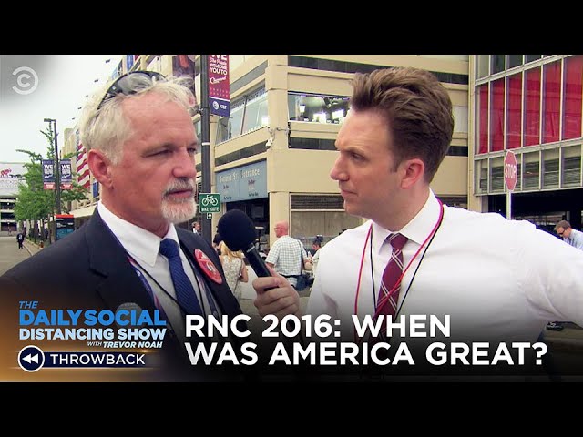 When Was America Great? 