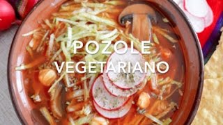 POZOLE VEGETARIANO (fácil & delicioso) - Recetas fáciles Pizca de Sabor -  YouTube