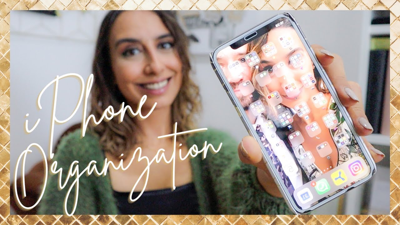 iPhone Organization Tips (+ Useful Apps I TOTALLY LOVE 🖤)