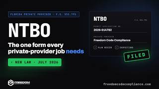 The NTBO Explained: The One Form Every Florida Private Provider Job Needs