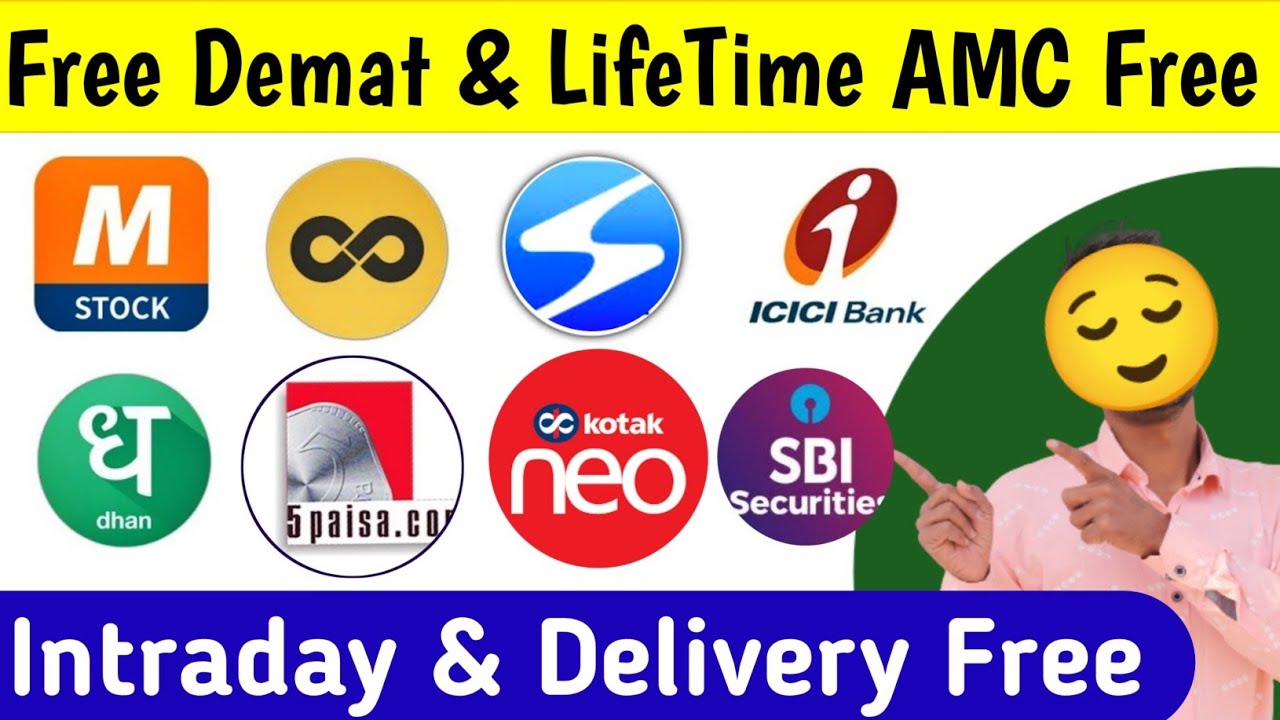 Zero Brokerage Demat Account LifeTime Best Demat Account with Zero