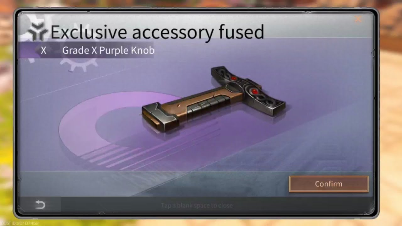 Grade X Purple Knob Fusion 14-07-2027