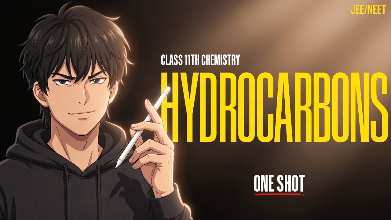 Class 11 Chemistry: Hydrocarbons One Shot | NEET 2026 | JEE 2026 | CBSE ...