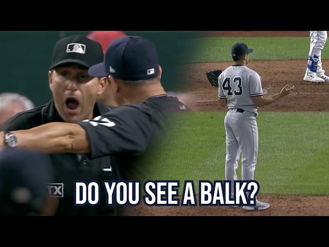 Boone gets ejected after ticky-tacky balk call, a breakdown